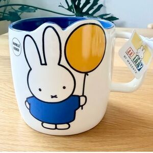 Miffy Blue and Yellow Balloon Mug